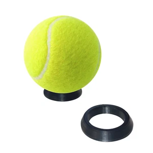 Soporte de exhibición de pelotas de tenis de 2 piezas, montaje, soporte, trofeo, negro, cantidad. 2 Piezas, NUEVO - Imagen 1 de 4