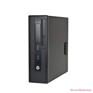 HP ProDesk Desktop Computer PC Intel i5 8GB RAM 1TB HDD Wi-Fi DVD/RW Windows 10 - Afbeelding 1 van 5