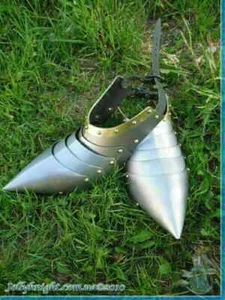 Mittelalter Sabatons Rüstungsschuh Funktionskampf Metallschuh leicht zu tragen Schuhe - Bild 1 von 4