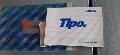 LIBRETTO USO E MANUTENZIONE NUOVO ORIGINALE PER FIAT TIPO - Immagine 1 di 2