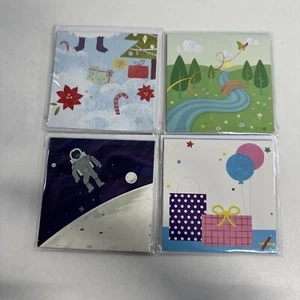 Treasures Pop-up Card The Original 4-PACK 2-Birthday Customizable Christmas NEW - Picture 1 of 15