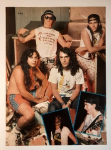 D.R.I. ~ Dirty Rotten Imbeciles Vintage early 1990's pic ~ Magazine Page PINUP - Picture 1 of 1