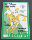 Rare 3 Of Only 12 Hibs Hibernian 2 Celtic 1 Trade Card.