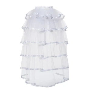 Victorian Steampunk Tie-on Bustle Skirt Gothic Party Tutu Belt Lady Over Skirt - Picture 1 of 43