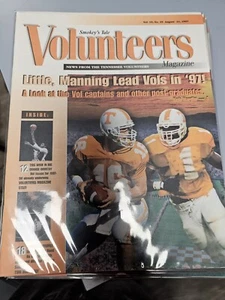 smokeys tale volume 19 no 25 august 1997 tennessee volunteers vols manning  - Picture 1 of 1