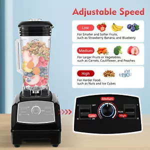 Professional Commercial Blender 2200W Fruit Juicer Smoothie Blender Maker Mixer - Bild 1 von 23
