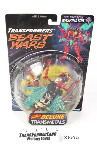 Waspinator Transmetals w/box Deluxe Beast Wars Transformers Cover