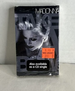 MADONNA TAKE A BOW SEALED CASSETTE TAPE K7 SINGLE LIMITED EDITION PROMO HYPE - Picture 1 of 5