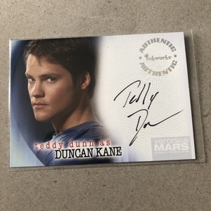 Veronica Mars Season 1 Autograph Card A3 Teddy Dunn As Duncan Kane