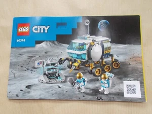 LEGO 60348 NUR ANLEITUNG CITY LUNAR ROVING FAHRZEUG SET ** KEIN LEGO ENTHALTEN ** - Bild 1 von 3