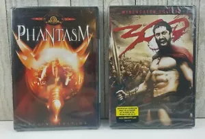 Lot (2) Horror/Sci-Fi 'Phantasm' & War Action '300' Both NEW Sealed - Picture 1 of 4