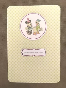 Hallmark Birthday Greeting Card-Disney Minnie & Daisy-What A Friend,."NEW(A26 - Picture 1 of 3