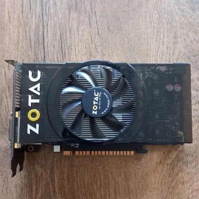 ZOTAC Nvidia Geforce GTS450 1GB DDR5 PCIe Graphics Card | DVIx2/HDMI/DisplayPort - Image 1 of 4