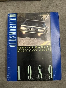 1989 Oldsmobile Eighty Eight - Ninety Eight OEM Service Repair Manual  - Bild 1 von 4