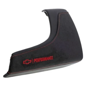 2016-2024 Chevrolet Camaro Floor Console Lid 84092725 Black w/ Red Logo OEM GM - Picture 1 of 1