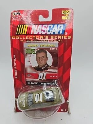 赛车冠军 NASCAR 收藏家系列 Jerry Nadeau 1/64 汽车 全新 (bin#1) — 第 1/2 张图片