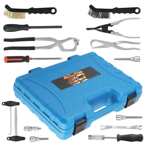 Brake Tools 15PC Drum & Disc Brake Tool Kit  Brake Spring Remover and Installer - Picture 1 of 12