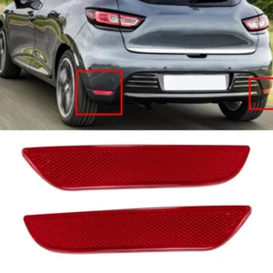 Paar Rückstrahler Stoßstange Reflektor Rot Für Renault Clio MK4 16 Rs 2013-2021 - Bild 1 von 8