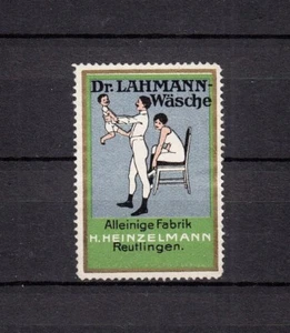 405244/ Reklamemarke - Dr. Lahmann Wäsche - Fabrik H. Heinzelmann - Reutlingen - Picture 1 of 1