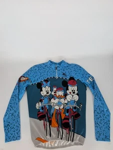 Maglia ciclismo vintage Disney x Giordana adulto grande Topolino Minnie Paperino Pippo - Foto 1 di 24