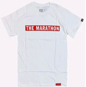 The Marathon Clothing Bar Tee Men's Small White T Shirt Limited Edition Nipsy - Picture 1 of 2