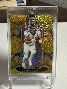 JAVONTE WILLIAMS 2024 PANINI MOSAICO ORO BRILLO PRIZM #65 SP #/24 Dallas - Imagen 1 de 4