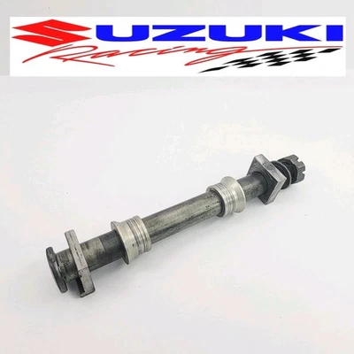 07-09 Suzuki RMZ 250 2007 eje trasero rueda trasera ajustes eje OEM 64711-35G10 Foto 1 de 4