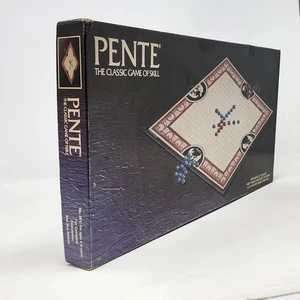 Pente Vintage 1982 Das klassische Geschicklichkeitsspiel Brettspiel komplett mit Regeln - Bild 1 von 24