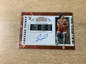 2019-20 Panini Contenders Draft Picks Jaxson Hayes Cracked Ice Ticket Auto /23 - Picture 1 of 2