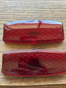 1941-1948 Chevrolet passenger Vintage Original Tail Light Lamp Lens R-1 5931432 - Picture 1 of 4