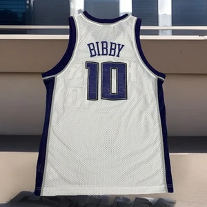 Nike Swingman Sacramento Kings Mike Bibby White Jersey Youth Size X-Large - Picture 1 of 8