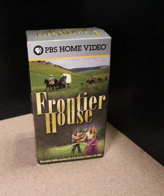 Frontier House PBS Home Video 3 Tape Box Set VHS Tape 1880's Frontier Very Good - Image 1 of 2