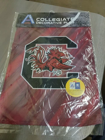 Officially Licensed NCAA South Carolina Gamecocks Decorative 2 Sided House Flag Cover