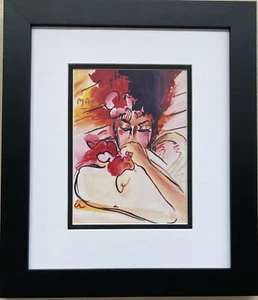 Peter Max "Suzin 1994" New FRAMED Art POP Psychedelic - Picture 1 of 3