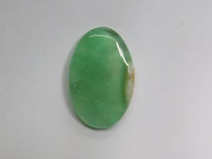Piedra preciosa suelta cabujón 100 % natural de fluorita verde para joyería 35 quilates. ME-4523 - Imagen 1 de 4