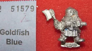 Warhammer Dwarf Prince Ulther's Dragon Company Trooper Dwarves Dwarfen 1987 GW - Picture 1 of 2