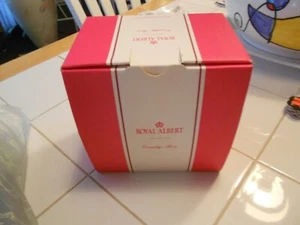 TAZA DE TÉ Y PLATILLO ROYAL ALBERT COUNTRY ROSE EN CAJA - Imagen 1 de 9