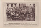 WW1 Print Very Springy Ambulance An Italian Red Cross Car 1915