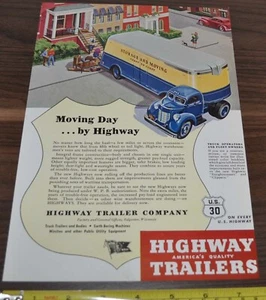 Anuncio de camión remolque de carretera Dodge Milkman 1945 - Imagen 1 de 2