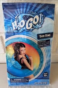 "Brand New" H2O Go! Inflatable Pool / Beach Swim Ring Ages 10 & up - Picture 1 of 4
