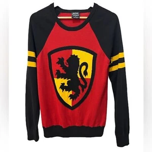 Harry Potter Youth Large Gryffindor Pullover Sweater Unisex Cotton Blend - Picture 1 of 3