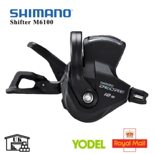 Shimano Deore SL M6100 12 speed Right Shifter SL-M6100 Cable - Picture 1 of 4