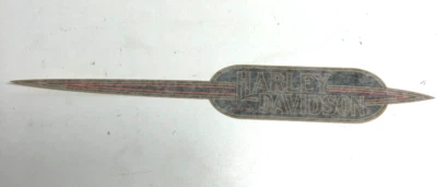 Harley davidson OEM 1990 Heritage Softail FLSTC Fuel Tank Left Decal PN 14333-90 - Image 1 of 4