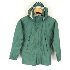MARMOT Boys Jacket Size M 12 Years Hooded Green Full Zip Water Resistant s5447 - Picture 1 of 10