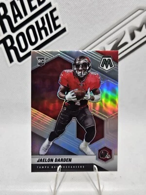 Jaelon Darden 2021 Mosaic #333-V Silver Prizm SP Variation Rookie RC Buccaneers  - Image 1 of 2