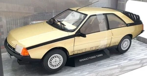 Solido 1/18 Scale Diecast S1806403 Renault Fuego Turbo Sepia 1980 - Gold - Picture 1 of 5