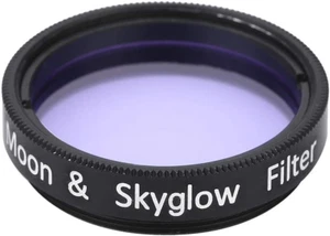 Telescope Moon Filter 1.25 Inch Standard Thread Optical Lens Light Reduction - Picture 1 of 12