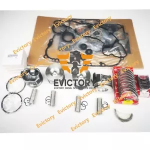 For KUBOTA V2607T V2607DI V2607 rebuild kit valves piston ring gasket bearing - Picture 1 of 5