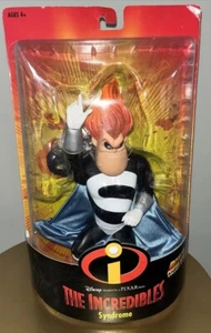 2003 HASBRO The Incredibles 10" SYNDROME Figure w/Bonus Poster NEW - Picture 1 of 9