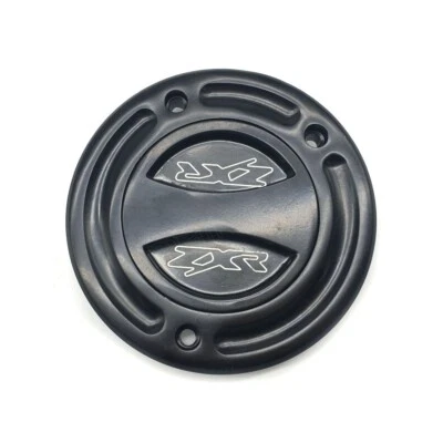 Fit Kawasaki Ninja ZX6R 2000-2008 ZX6RR 2003-2006 Black Keyless Fuel Tank Caps - Image 1 of 4